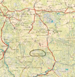 Карта района Муликово